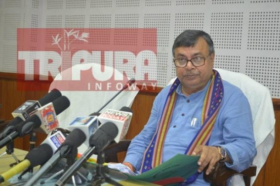 â€˜Centralized question setups for Tripura schools nowâ€™, announced Education Minister 